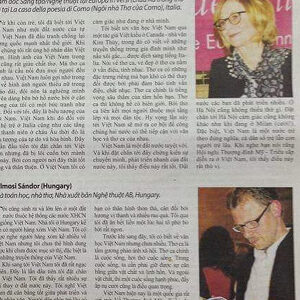 Intervista a me e ai poeti Attila Balasz e Halmosi Sandor durante il Festival di Hanoi Intervista a me e ai poeti Attila Balasz e Halmosi Sandor durante il Festival di Hanoi
